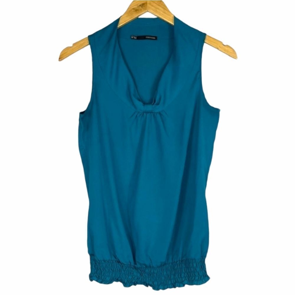 Maurices Turquoise Sleeveless Top Blouse